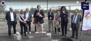 Un club qui avance :  l’Entente Rugby Chissay Montrichard pose la première pierre